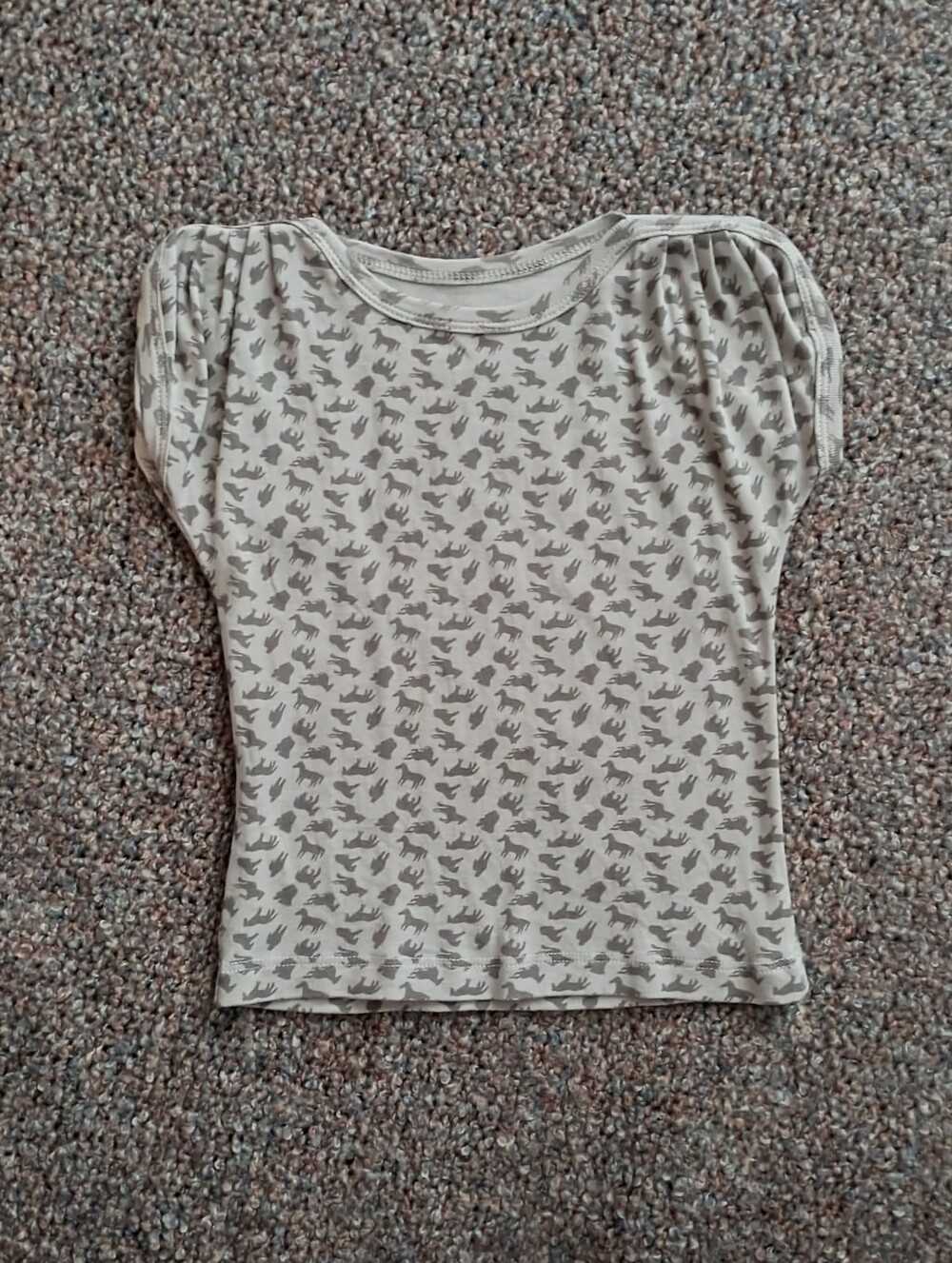 Mrs a Little Organic Pima Cotton T-shirt 2T EUC